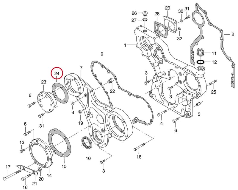 GASKET 8361 17338