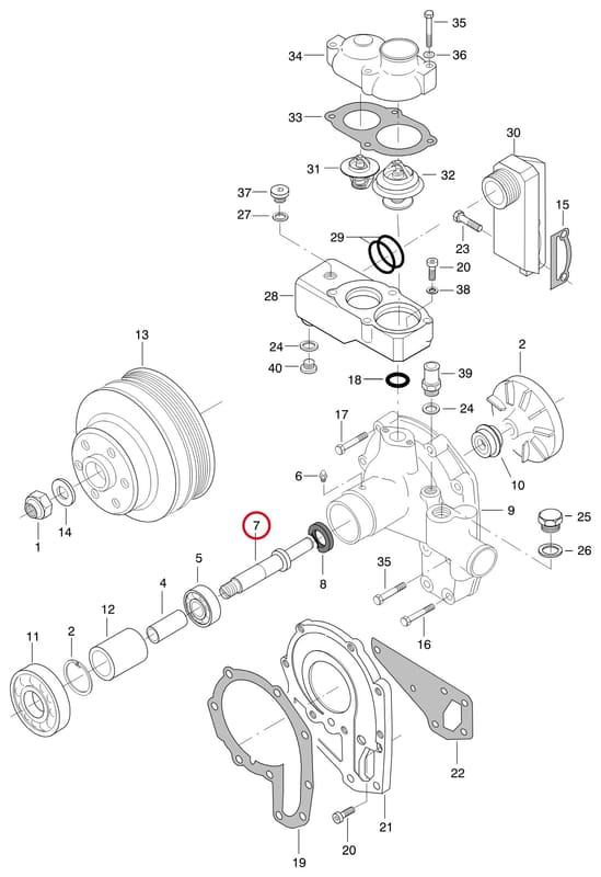 SHAFT 8361 19259