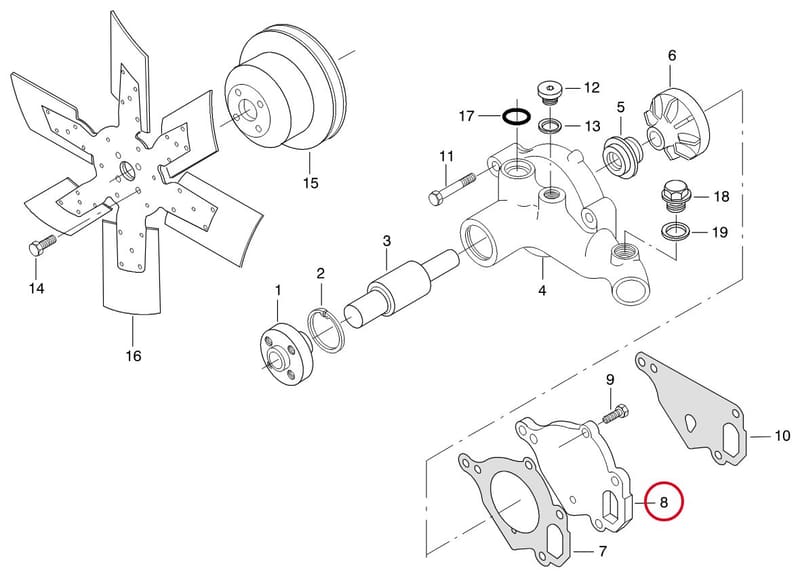 FLANGE 8361 20109