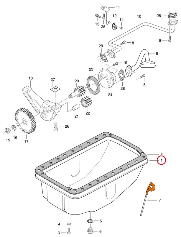 OIL PAN 8361 20641
