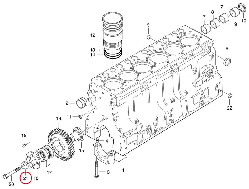FLANGE 8361 22758