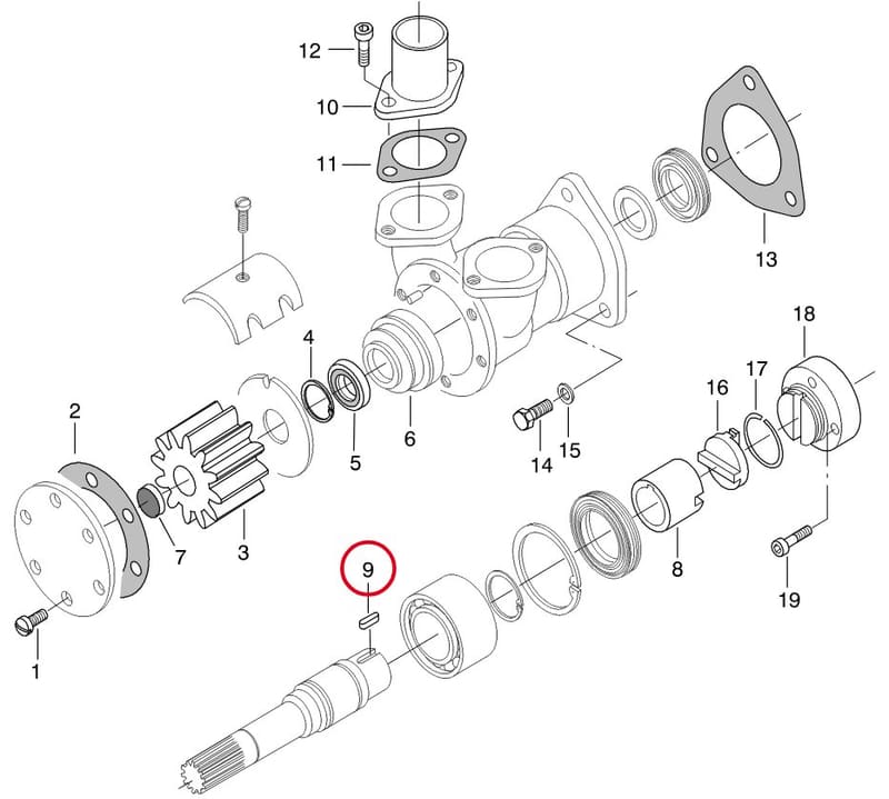 KEY 8361 22995
