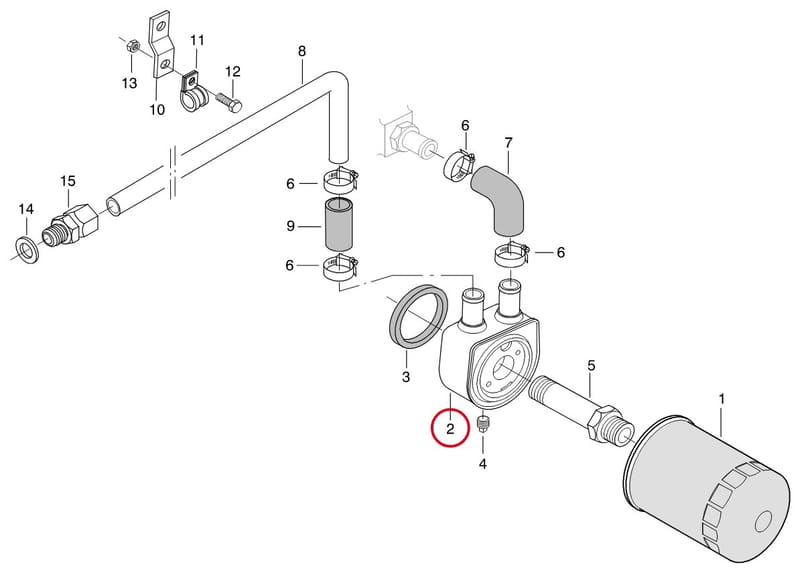 OIL COOLER - THIS PRODUCT IS REPLACED! 8361 29315