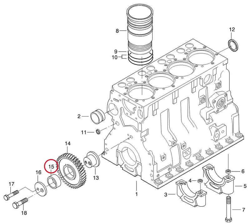 BEARING BUSH - THIS PRODUCT IS REPLACED!! 8361 29844