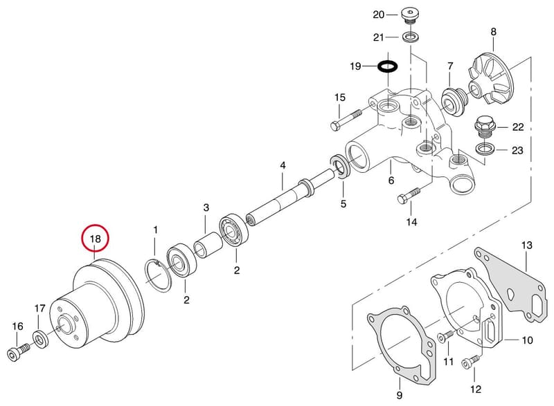 PULLEY 8361 47879
