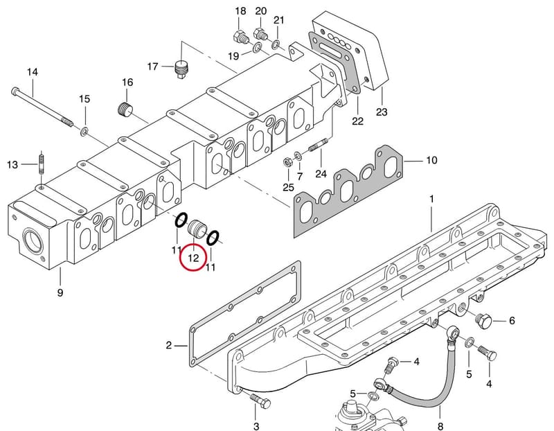 PIPE - THIS PRODUCT IS REPLACED! 8361 62154