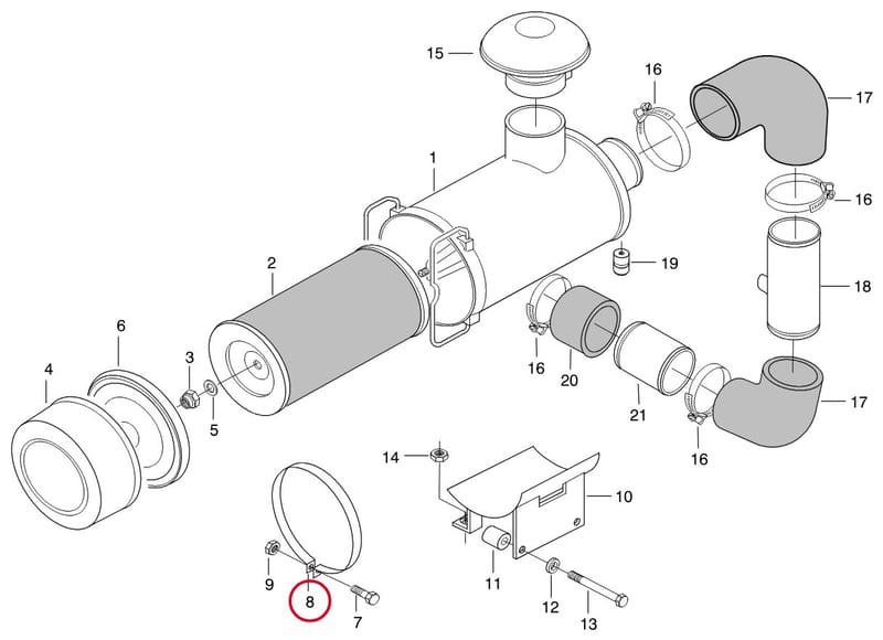 CLAMP 8363 24123
