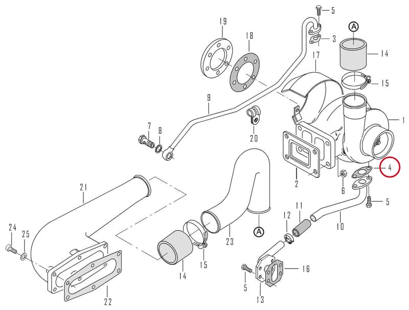 GASKET - THIS PRODUCT IS REPLACED! 8363 24580