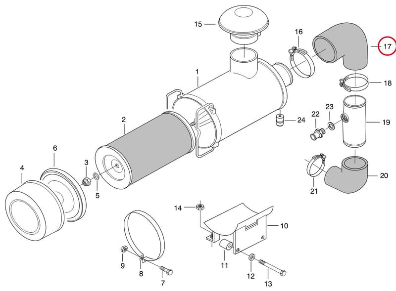 AIRHOSE 8363 24782