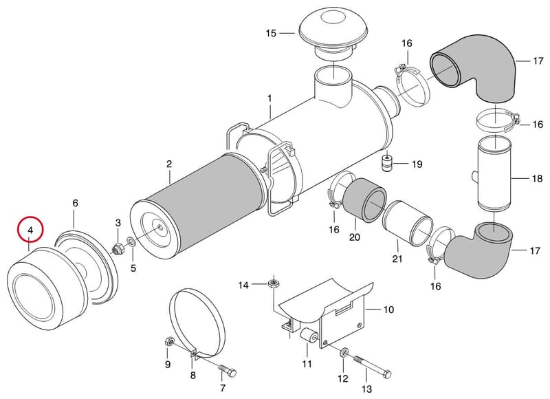 FILTER COVER. 8363 28768
