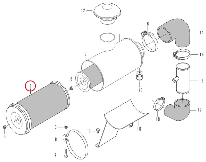 INLET FILTER - THIS PRODUCT IS REPLACED! 8363 31743