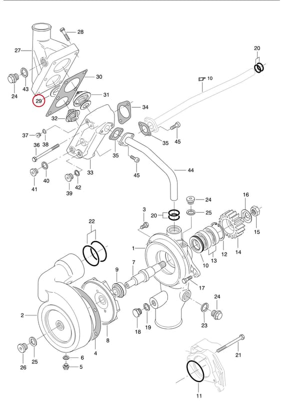 RING FOR THERMOSTAT 8363 36425