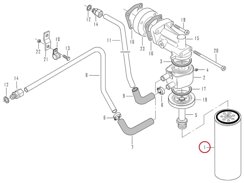 OILFILTER - THIS PRODUCT IS REPLACED! 8363 36459