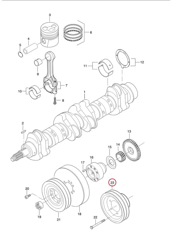 PULLEY 8363 36697