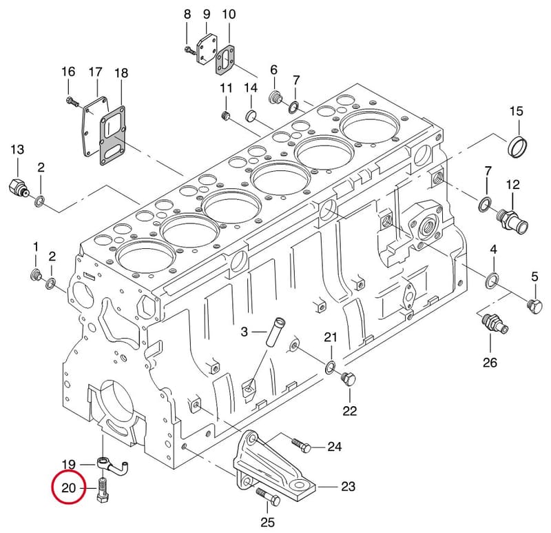 VALVE PISTON COOLING - THIS PRODUCT IS REPLACED! 8363 38601