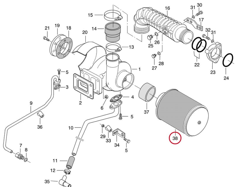 AIRFILTER 8363 39070