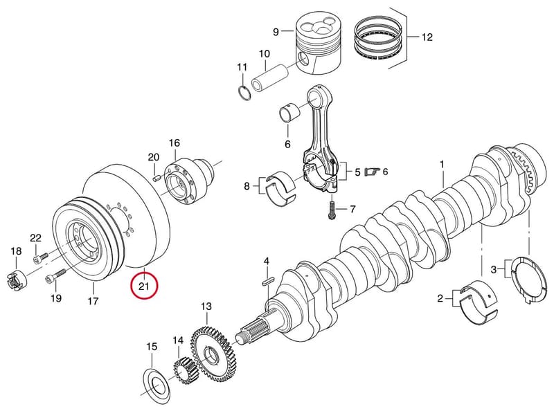 VIBRATION DAMPER 8363 40689