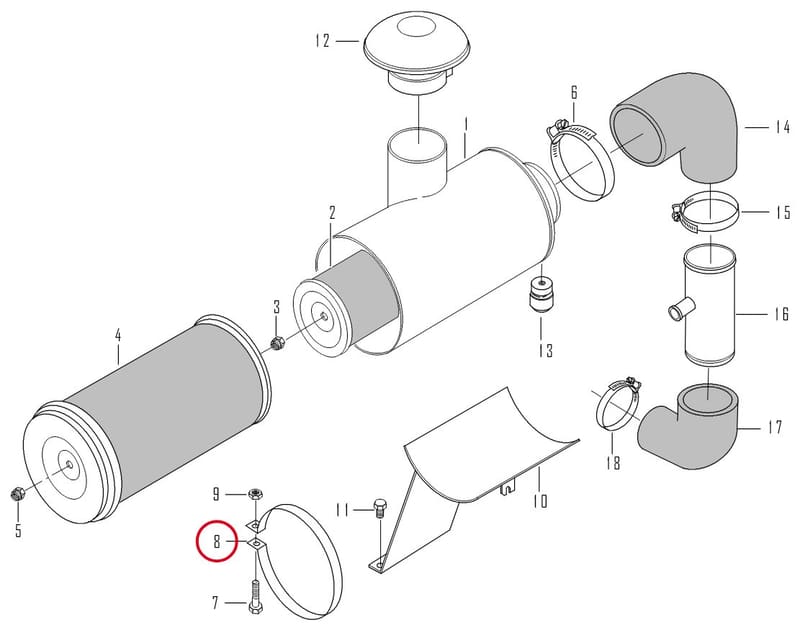 AIRFILTER 8363 46311