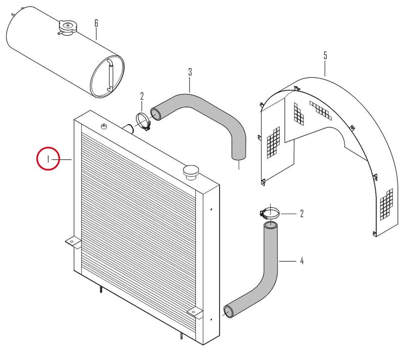 RADIATOR 8363 47925