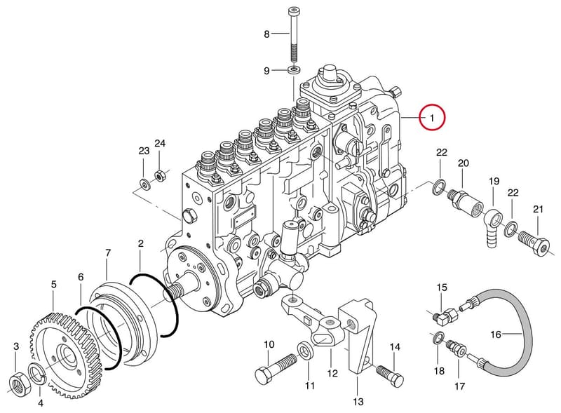 FUEL OIL PUMP - THIS PRODUCT IS REPLACED! 8363 54968