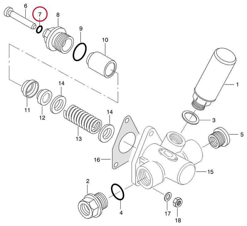 O-RING 8363 62025