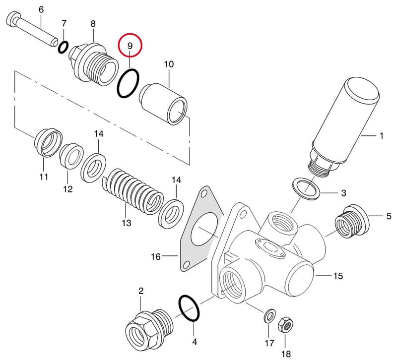 O-RING 8363 62027