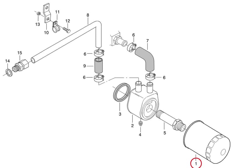 OILFILTER - THIS PRODUCT IS REPLACED! 8364 62576