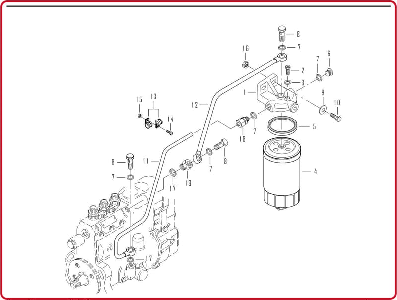 FUEL FILTER 8366 40250