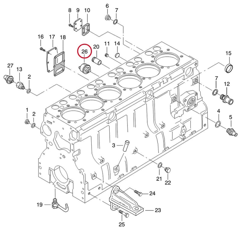 OIL PRESSURE SENDER 8366 40770