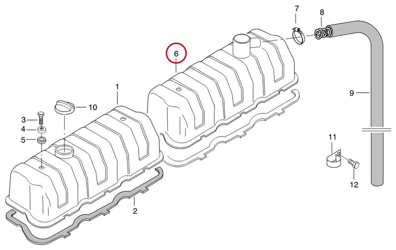 VALVE COVER 8366 46359