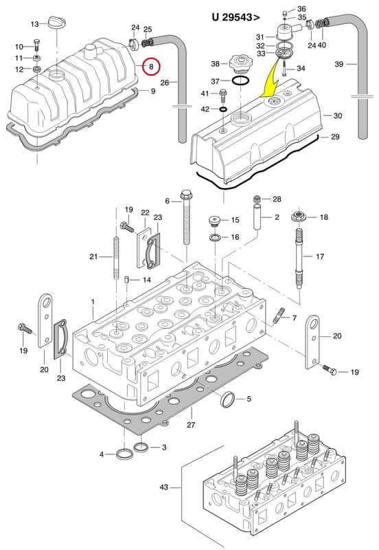 VALVE COVER 8366 47210