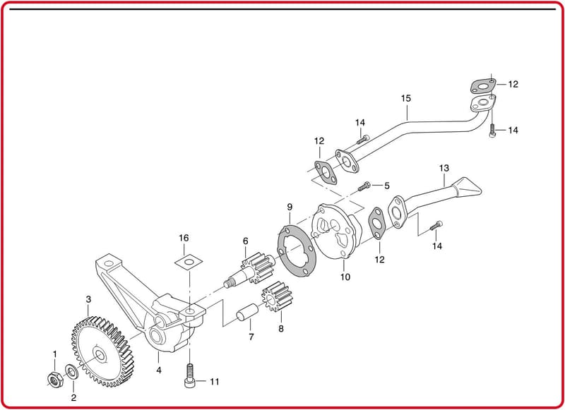 OIL PUMP 8366 52604