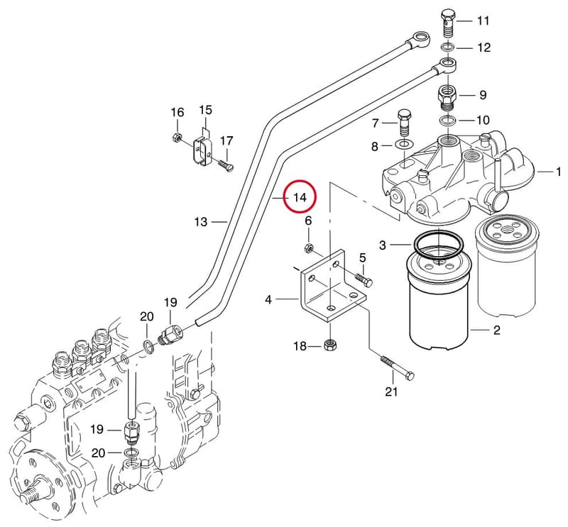 FUEL PIPE 8366 52737