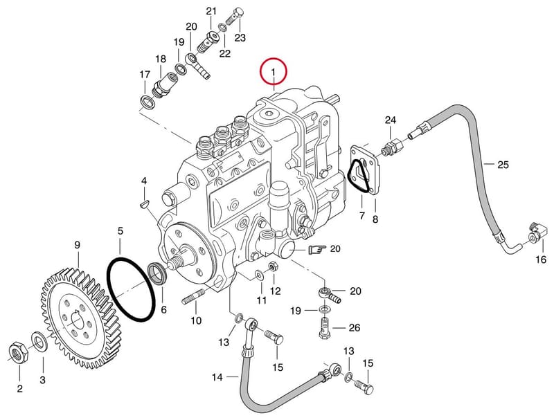 FUEL PUMP 8366 54506