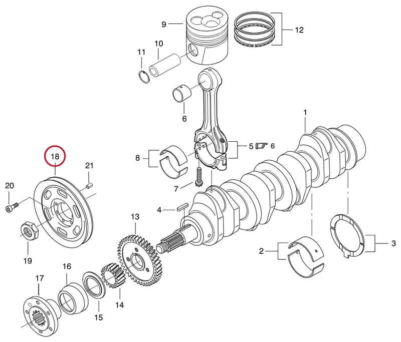 PULLEY 8366 55449