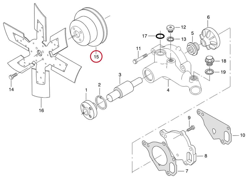 PULLEY 8366 55468