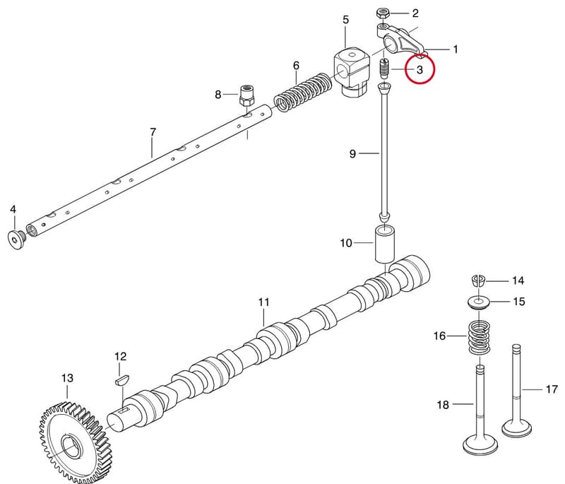 VALVE ADJUSTMENT SCREW - THIS PRODUCT IS REPLACED! 8366 55866