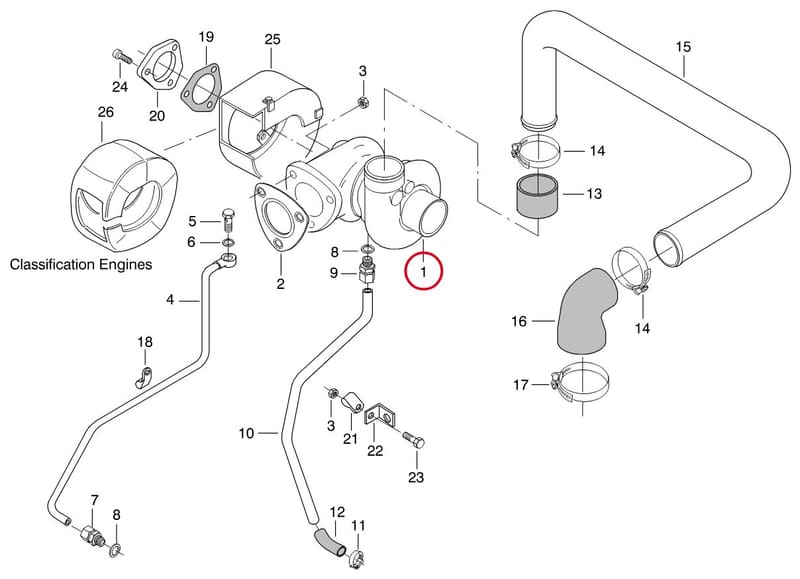 TURBOCHARGER ASS. 8366 59179