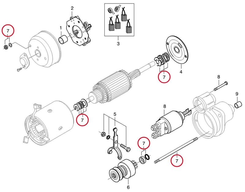 REPAIR KIT 8366 62094