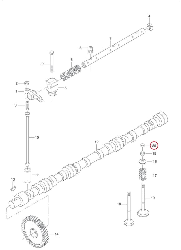 VALVE COVER 8366 66057