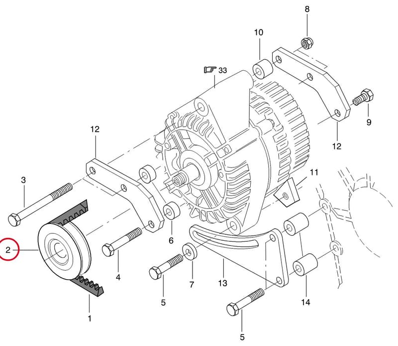 PULLEY 8366 66141