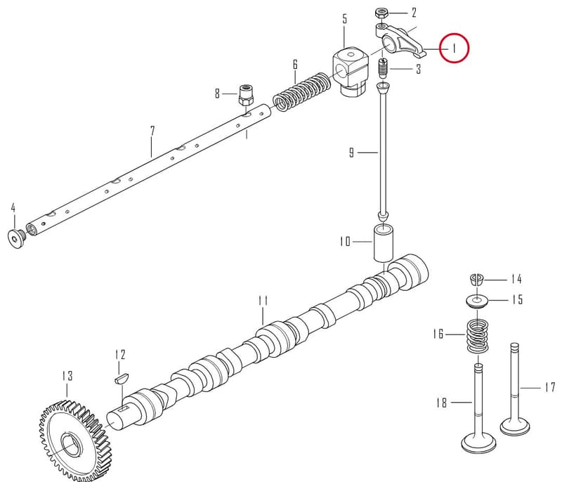 ROCKERARM - THIS PRODUCT IS REPLACED! 8366 66608