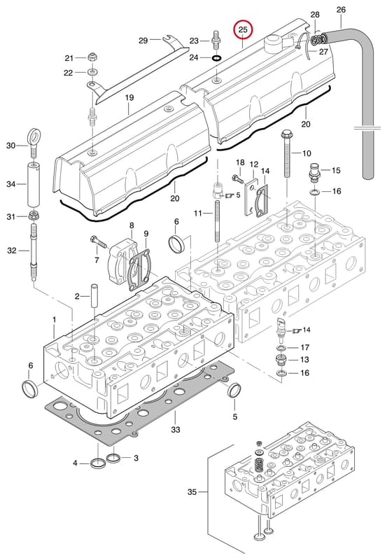 VALVE COVER - THIS PRODUCT IS REPLACED! 8366 67206