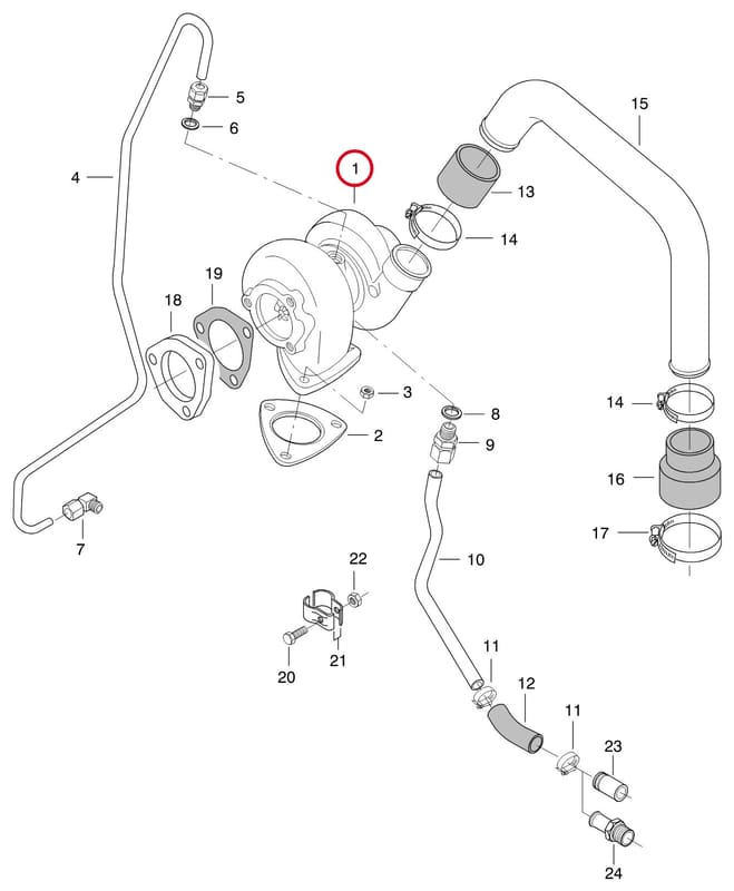 TURBOCHARGER 320DSRG 8366 67279