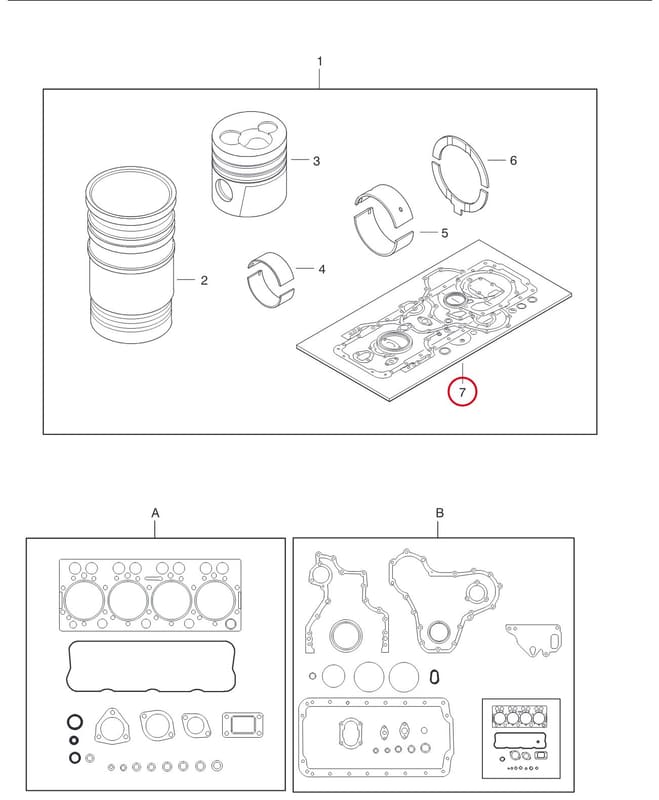 GASKET KIT 8367 40281