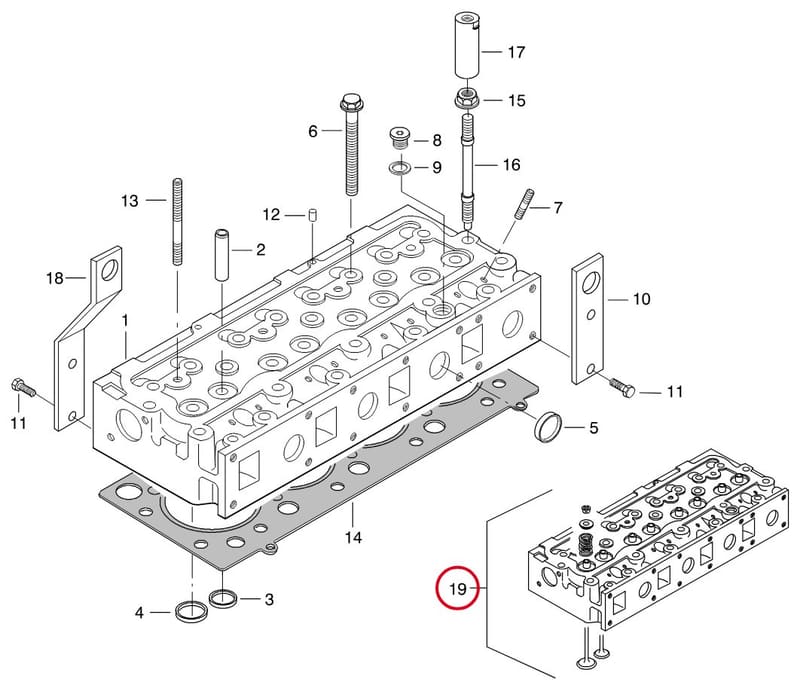 CYLINDER HEAD 8367 40869