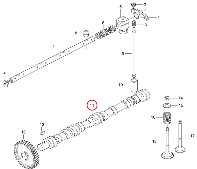 CAMSHAFT - THIS PRODUCT IS REPLACED! 8367 46375