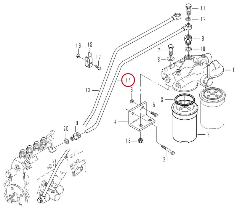 FUEL PIPE 8367 52217