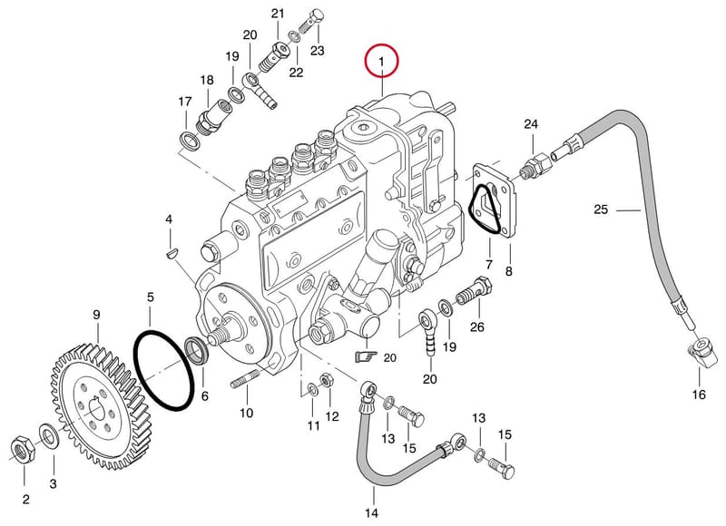 FUEL PUMP 8367 54508