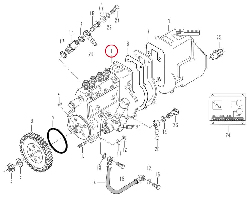 FUEL PUMP 8367 54565